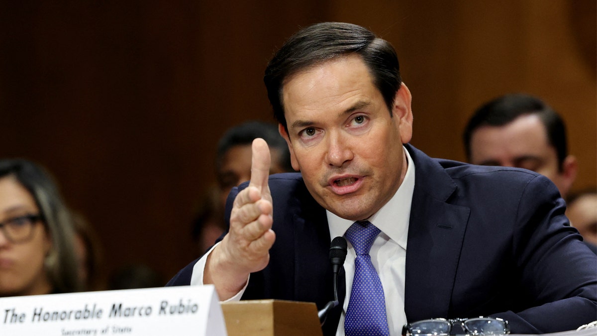 The Secretary of State Marco Rubio testifies
