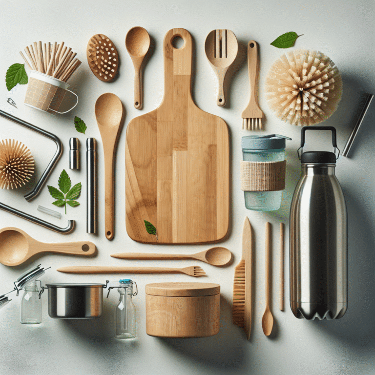 Utensílios de cozinha eco-friendly que fazem a diferença