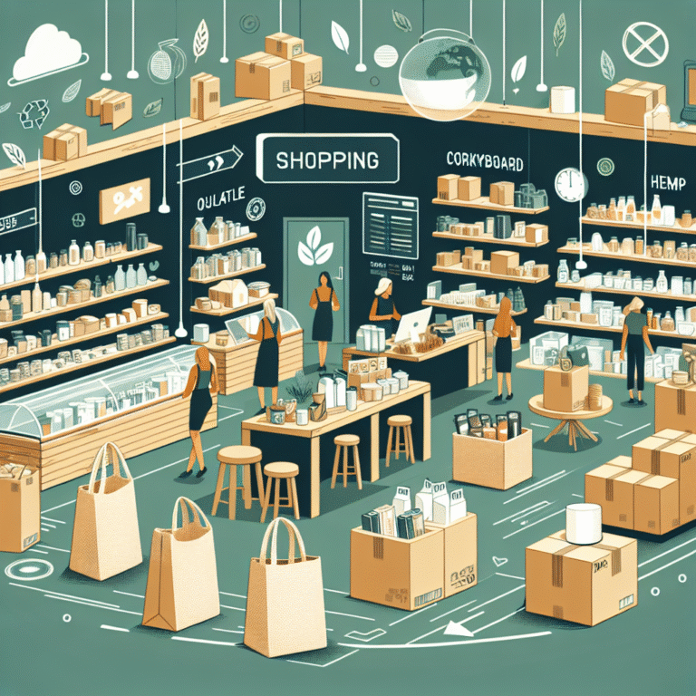 alternativas sustentáveis de embalagens: o futuro das compras