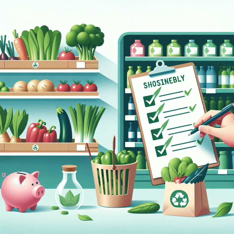 planejamento de compras sustentáveis: como evitar o desperdício e economizar