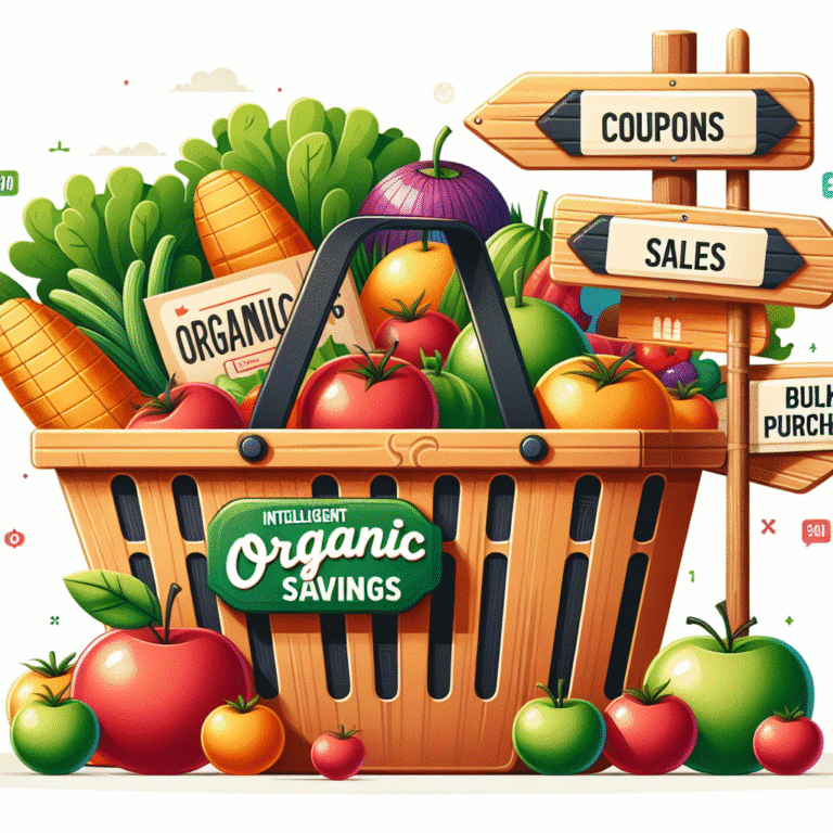 dicas para economizar em produtos orgânicos de forma inteligente