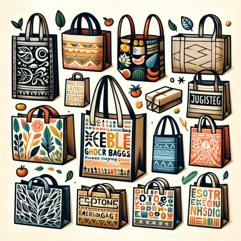 sacolas reutilizáveis para mercado: a escolha inteligente