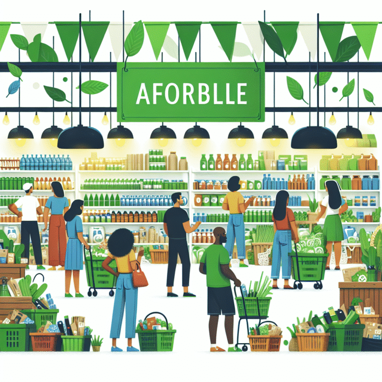Mercado barato e sustentável: onde encontrar ofertas
