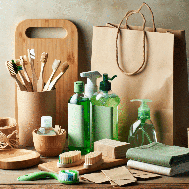 Produtos biodegradáveis para uma casa mais saudável