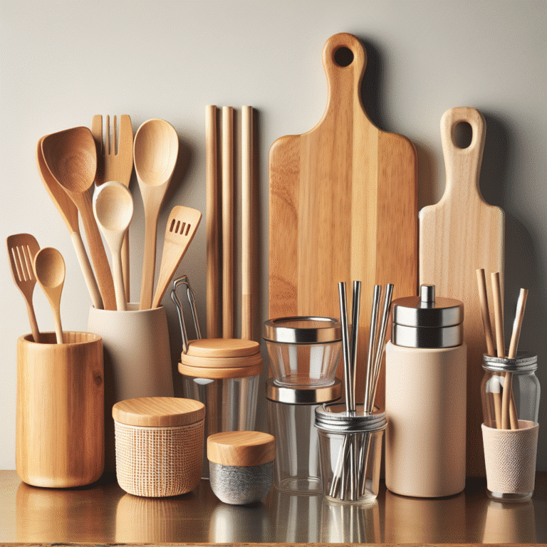 Utensílios de cozinha eco-friendly que fazem a diferença