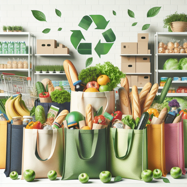 Sacolas Reutilizáveis para Mercado: Uma Solução Verde