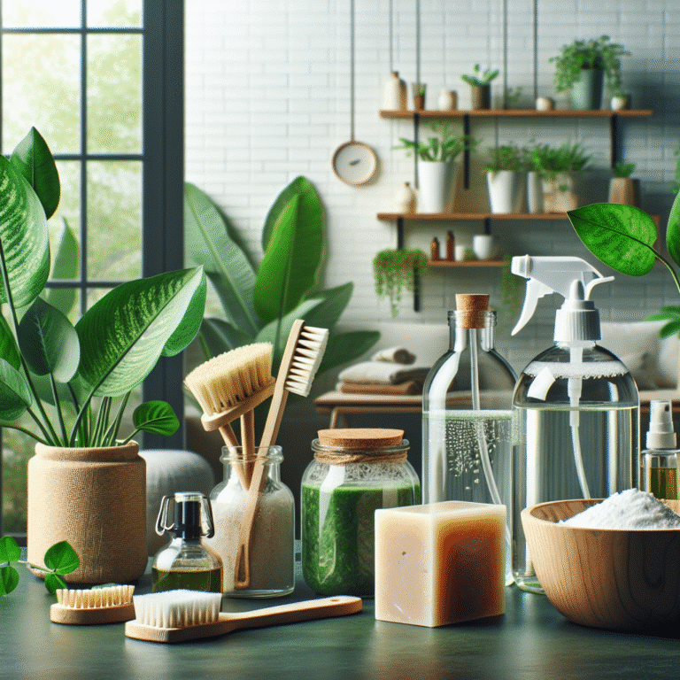 Produtos de limpeza ecológicos: a revolução verde em casa
