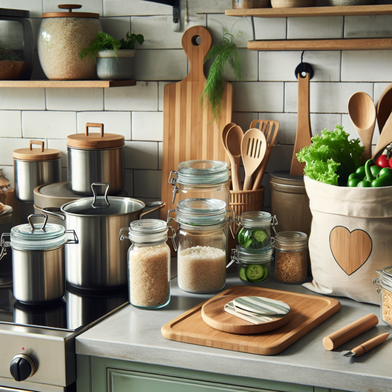 utensílios de cozinha eco-friendly: dicas para sua casa