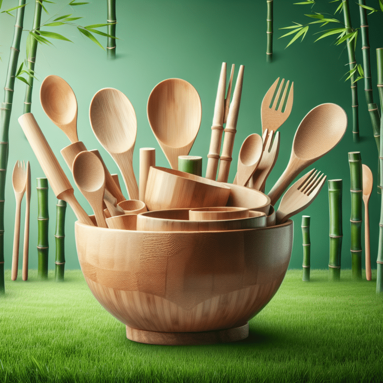 utensílios de bambu ecológicos: durabilidade e respeito ao meio ambiente