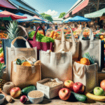 sacolas reutilizáveis: a solução para o mercado
