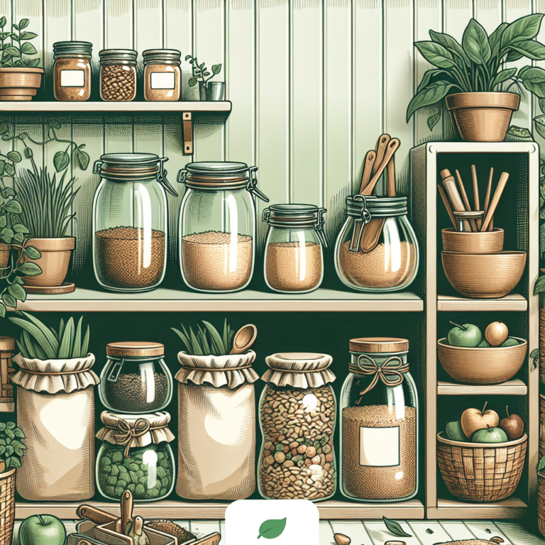 Potes e recipientes ecológicos: Organizando sua despensa sustentável