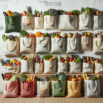 Sacolas reutilizáveis para mercado: Benefícios e Sugestões